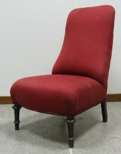 Picture of Red moiré nursing chair 