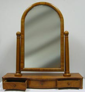Picture of Biedermeier table mirror