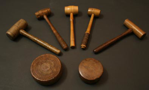 Picture of judge hammers