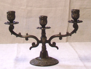 Picture of candelabra in brass