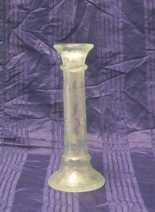 Picture of candlestick in glass