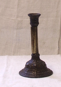 Picture of candlestick in deer antler