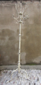 Picture of white cast iron coat stand 