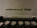 Picture of Underwood Touch Master Five Typewriter
