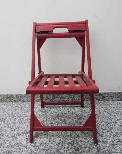Picture of Wooden folding chair normal size
