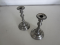 Picture of pair of candlestick in pewter