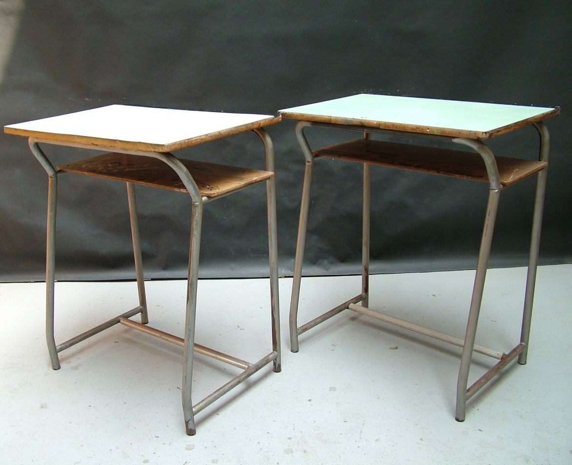 Picture of Two school desks