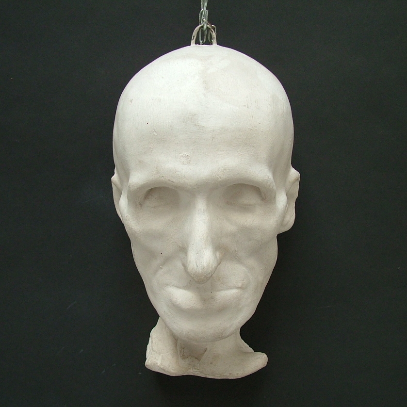 Picture of Antonio Canova's Death mask in plaster cast 