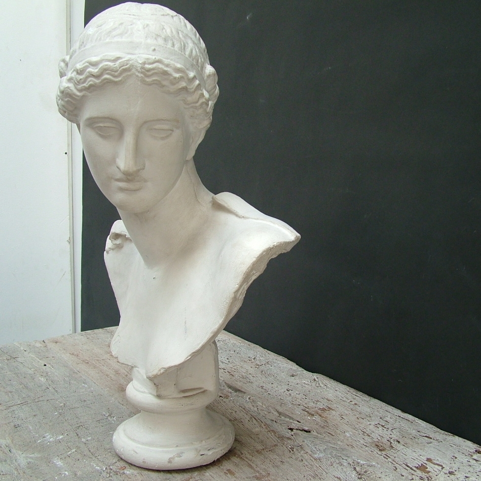 Picture of Plaster cast bust sculpure  Arles' Athena by Praxiteles