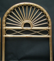 Picture of Bamboo Single Bed painted in gold