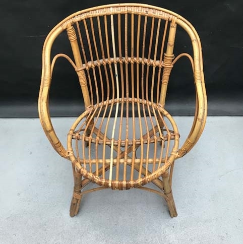 Picture of Bamboo chair with arms