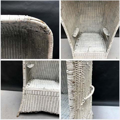Picture of wicker hood beach chair 