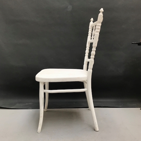 Picture of White chair in Vienna's style