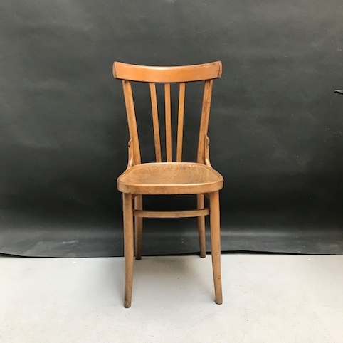 Picture of Beech Bentwood chair with slat seatback
