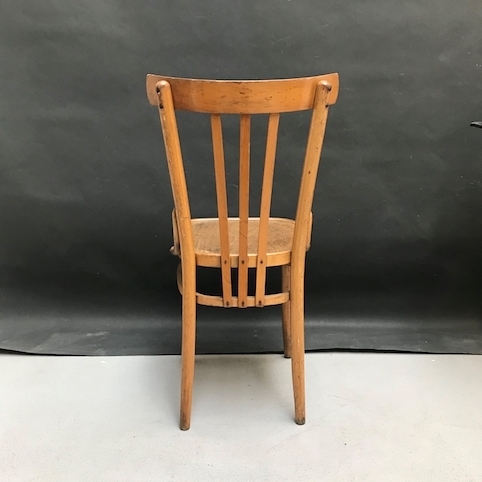 Picture of Beech Bentwood chair with slat seatback