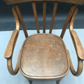 Picture of Viennese style chair in bent beechwood with armrest