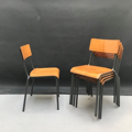 Picture of Five school chairs