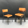 Picture of Five school chairs
