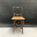 Picture of chair with deer antler