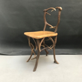 Picture of chair with deer antler