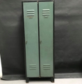 Picture of Metal Gym Locker, Painted in green