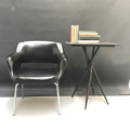 Picture of Office chair in black faux leather
