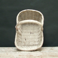 Picture of Basket n° 30 white with handle