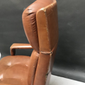 Picture of Office  swivel armchair 70s/80s -  leather