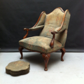 Picture of Louis XV's armchair with footrest 