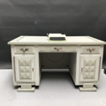 Picture of Art Deco desk with armchair by Charles Dudouyt