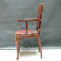 Picture of English  Art Nouveau chair with armrests