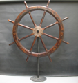 Picture of Big boat's wheel