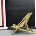 Picture of Blue and yellow child deckchair 