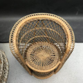 Picture of Tiny Wicker Peacock Chair