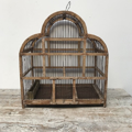 Picture of wooden Three-foiled cusped arch birdcage