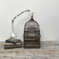 Picture of wooden dome square base birdcage