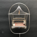 Picture of Chrome plated pagoda birdcage with hanger