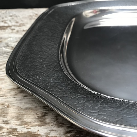 Picture of deco tray silver plated