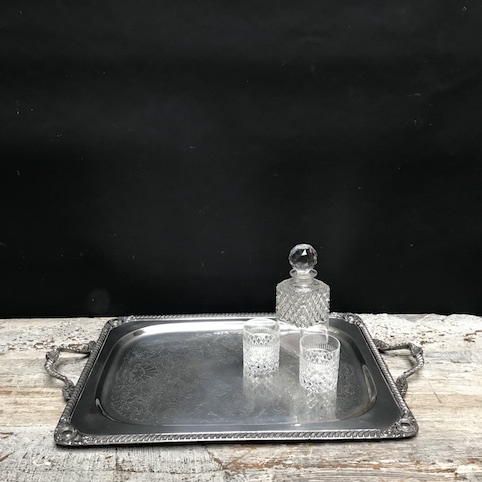 Picture of Cnterbury silver plate tray 