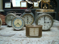 Picture of Table and alarm clocks