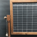 Picture of Floor Blackboard aviation chart and plain