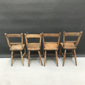 Picture of 4 english kitchen chairs