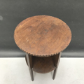 Picture of Oak Round Tea Table