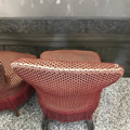 Picture of Pair of red armchairs