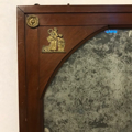 Picture of Empire style mirror with gilded ornaments