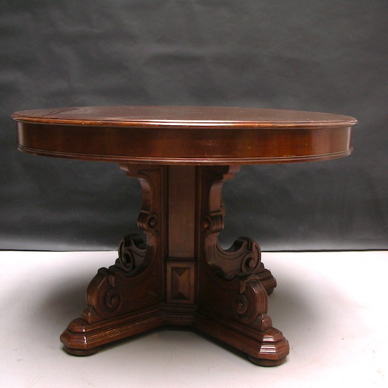 Picture of Late XIX century walnut round table